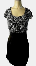 New York & Company Multicolor Evening Work Dress Women SZ 6 _7290