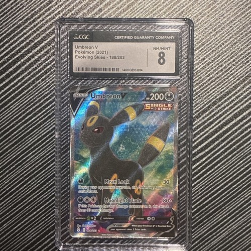 Umbreon V graded CGC 8 for sale on eBay