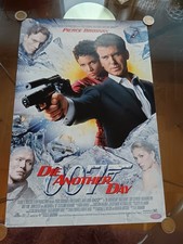 Affiche principale Die Another Day avec EON Archive Dept. hologramme ! A3 très rare ! 007