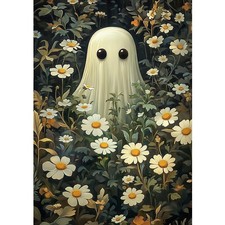 Halloween Diamond,Art Kits for Adults, Cute,Ghost Diamond Paintings for Adults.
