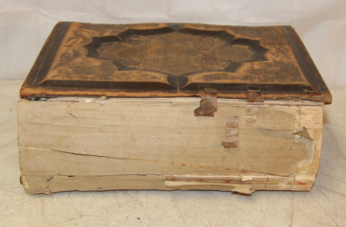 1922年発行 アメリカ 聖書 HOLY BIBLE 洋書 アンティーク 1872 Antique Harding's Holy Bible. Huge Oversize Victorian New 洋書