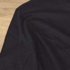 Unisex T-Shirt L Schwarz Baumwolle Rundhals K...