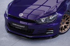 Cup Spoiler Lippe Front Ansatz Schwert für VW Scirocco III CSL384