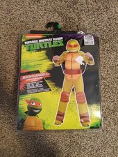 Nickelodeon Teenage Mutant Ninja Turtles Michelangelo Child Costume Medium 8 -10