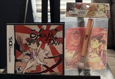 Okami Den Nintendo DS Complete CIB Authentic with Stylus and Cloth Sealed