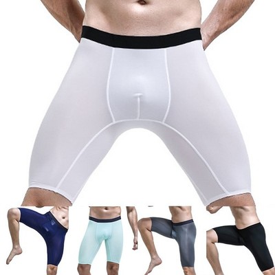 Herren Trunks Anti-Verschleiß Boxershorts Atmungsaktiv Herrenunterwäsche Fitne