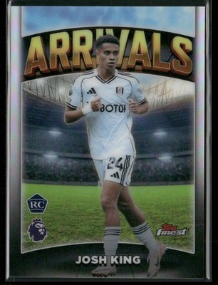 Josh King 2026 Topps Finest Premier League #AV-2 Arrivals RC