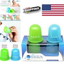 Cupping Massage Cups Set of Two Silicone Cups for Body Pain Relief and Healing