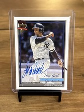 Jorge Posada Cards, Rookie Cards and Autographed Memorabilia Guide 5