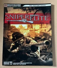 Sniper Elite Bradygames Strategy Guide RARE PS2 Xbox PC