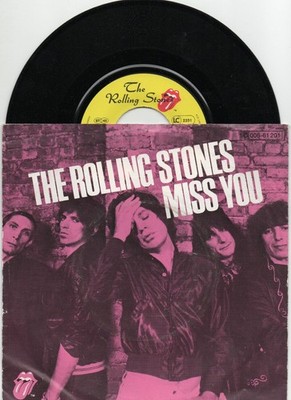 RS  Sg.  -   THE ROLLING STONES  -    MISS  YOU