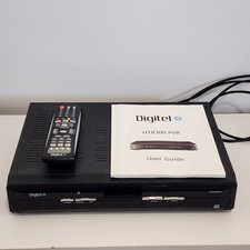 Digitel HT8300 PVR Standard Definition Digital Free Shipping With Manual & Remot