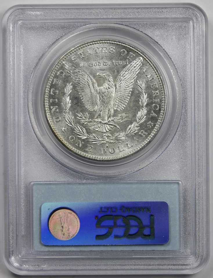 1882-S Morgan Dollar Silver $1 MS 65 PCGS CAC Approved - Image 2 of 4