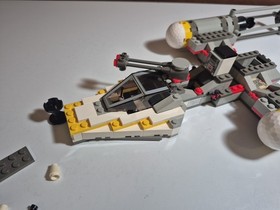 LEGO 7150 Star Wars Y-wing Incomplete Vintage Lego Set