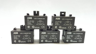 ABB 1SFA 616950R1002 Transformator Prim 220-250V~ 50-60Hz Sec 6V~ 1,2W Set 5 Stk