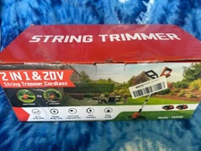 2-in-1 Cordless String Trimmer & Edger – 20V Battery Powered – Model VAR18D – NE