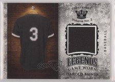 2021 Sportkings Volume 2 Legends Game Worn Materials Black Harold Baines HOF 2b2