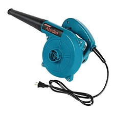 Corded Electric Leaf Blower,2 in 1 Small Handheld Lightweight Blue