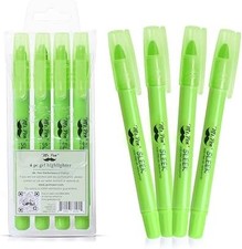 No Bleed Gel Highlighter Bible Highlighters Pack of 4