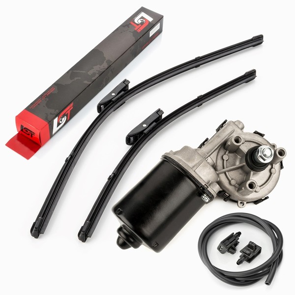 Scheibenwischer Frontwischer Set Wischermotor Wischblatt FüR Renault Megane 2 II-image