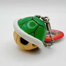 Green Shell Super Mario Bros. Mini Charm Llavero Japón Nintendo #833
