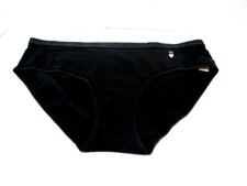 Victoria's Secret Size Large Black Cotton Hiphugger Panty Gift Bag