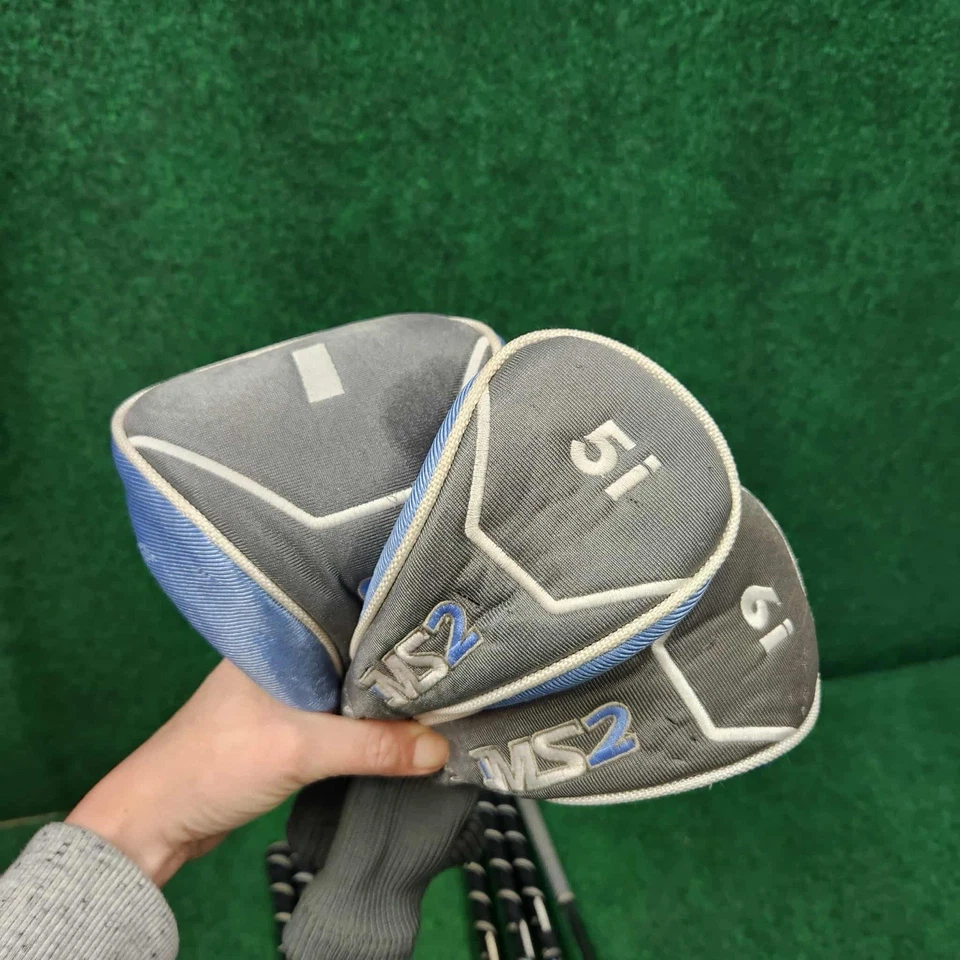 Juego de 9 palos de cuña de hierro híbrido Lady Hagen MS2 - varillas de grafito diestro Foto 4 de 4