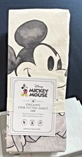 Pottery Barn Holiday Disney Baby crib sheet Mickey Mouse toddler gift birthday
