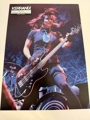 Mindless Self Indulgence - Lyn-Z / Gerard Way - Double Sided Kerrang Poster RARE