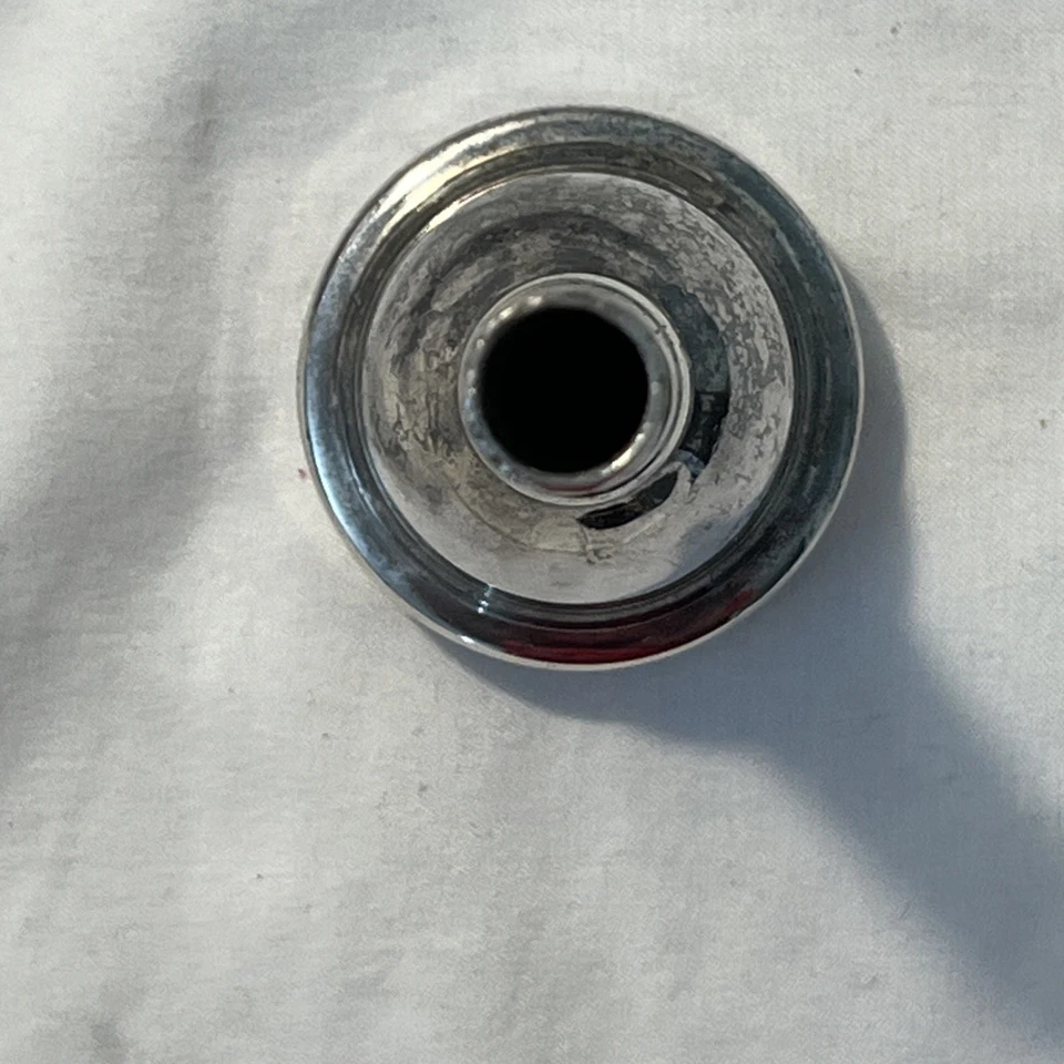 Boquilla trombón Benge 12C plateada caña pequeña/corta Foto 2 de 4