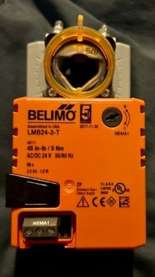 Belimo LMB24-3-T Damper actuator new 45 in-lb  AC/DC 24V floating point Terminal
