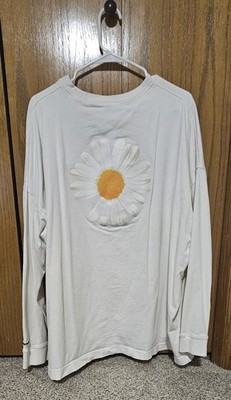 PEACEMINUSONE PMO × NIKE LS TEE G-DRAGON Nike x PEACEMINUSONE Daisy Long Sleeve Tee White G-Dragon Size XL