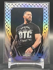 2026 Topps Chrome WWE Roman Reigns #18 Diamond Plated Wrestlemania Buyback