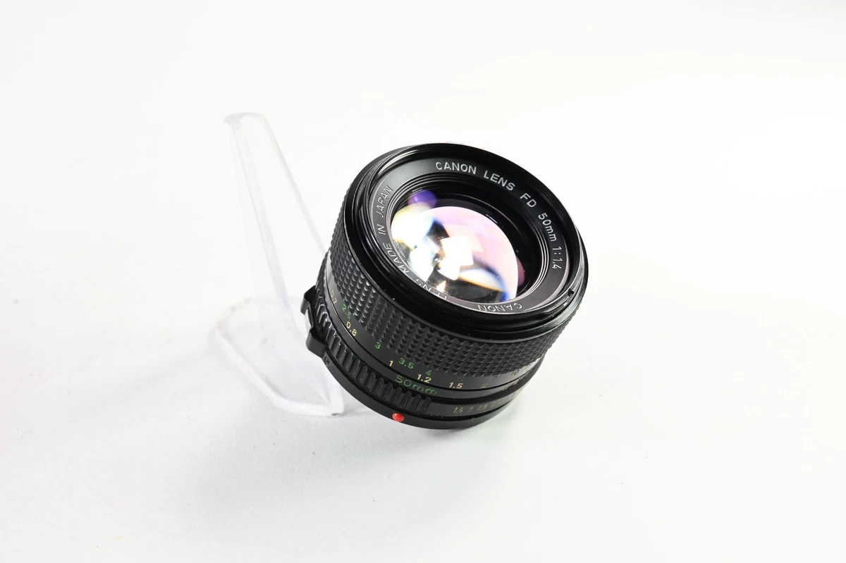 Canon FD 50mm f/1.4 Camera Lenses for sale | eBay