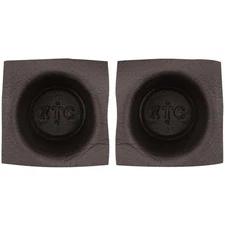 Install Bay Speaker Baffle 6 1/2 Inch Round Large Frame Pair- VXT60, Black