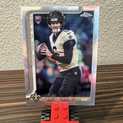 2025 Topps Chrome - Rookies Tyler Shough #398 Silver Refractor (RC)