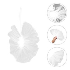 Victorian Collar Women Vintage Renaissance Tulle Ruffled Clown Accessories for