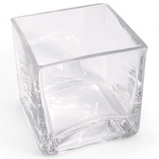 Szklana kostka do podgrzewaczy Mozaika-latarka 8x8x8cm