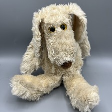 Hasbro Softies Le Mutt Plush Puppy Dog Golden Brown Eyes Stuffed Toy 14  