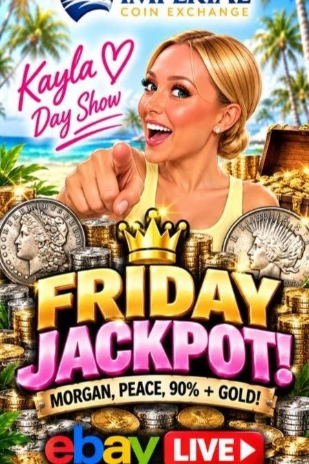 eBay Live Imperial Coin's Friday Jackpot! Morgan, Peace, 90% + Gold
