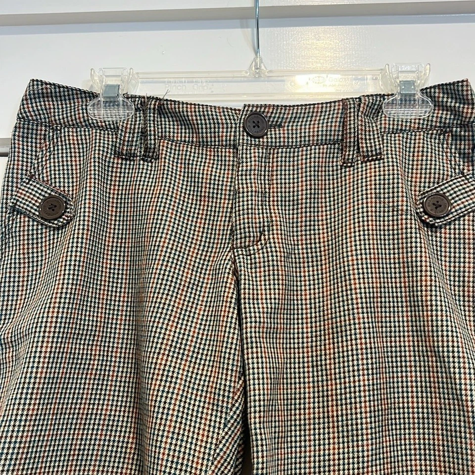 Bermudas a cuadros elegantes para mujer Billabong Y2K talla 7. Foto 2 de 4
