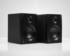 Artesia M-200 Compact Studio Monitors, Black, 1 Pair 2 Monitors 30W x 2