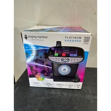 Singing Machine Platinum Wi-Fi Karaoke System 10" Touchscreen  2 Mic.
