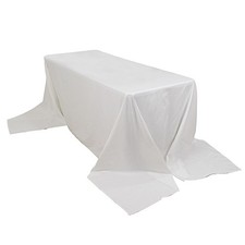 90" x 156" Rectangular COTTON TABLECLOTH Wedding Dinner Linens High Quality
