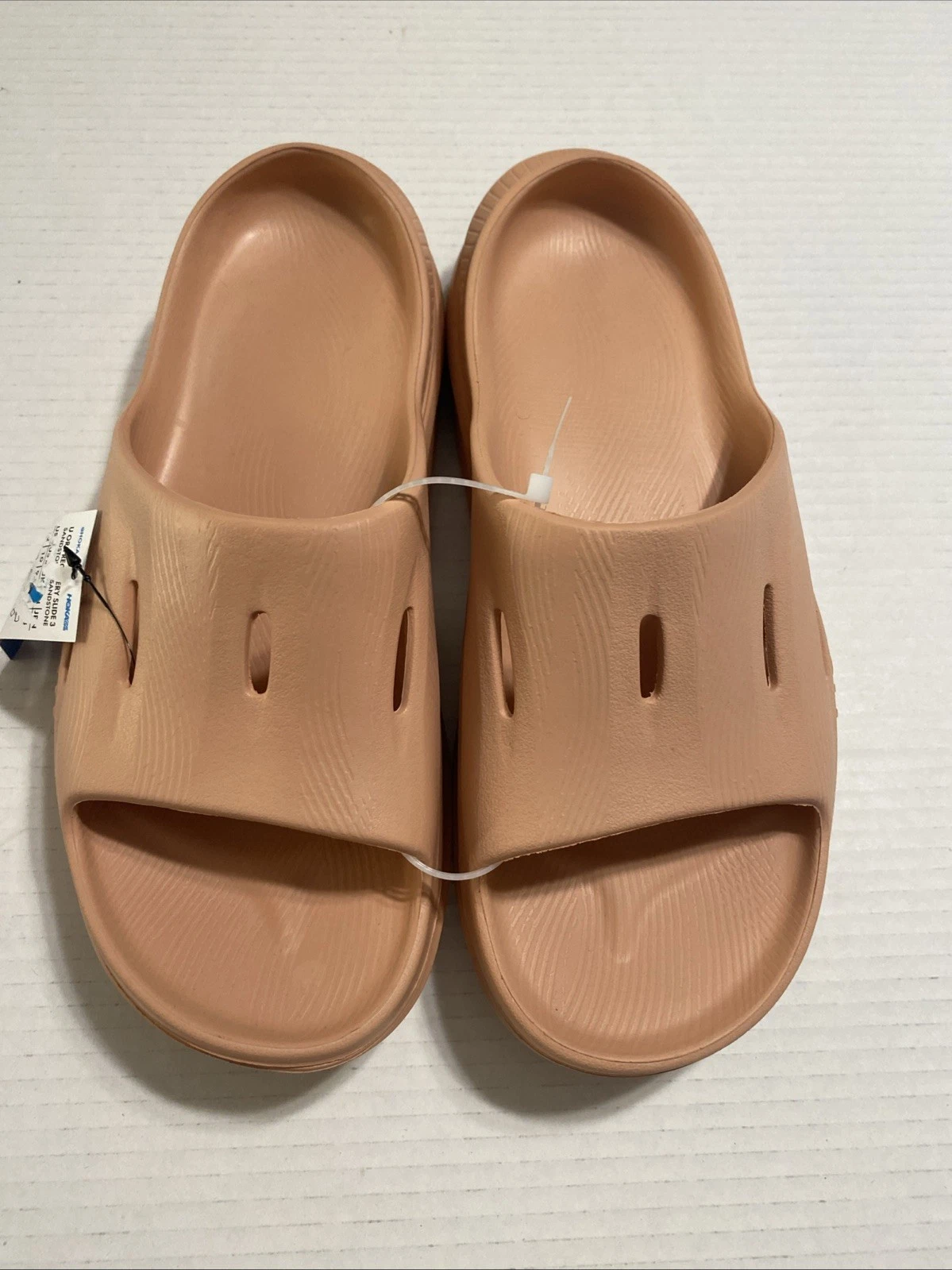 HOKA ONE ONE Hoka ONE Ora Recovery 3 sandali comodi slide donna 12 uomo 10 arenaria NUOVI