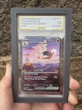 Charizard EX 199/165 Scarlet & Violet 151 Series AGS Grade 10 + Guard Included
