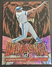 2022 Donruss #UL-15 Vladimir Guerrero Unleashed Pink Fireworks