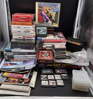 Important Lot De Jeux Vidéos Retro GBA Ds Atari Pc PS3 Psp Sony Nintendo Ancien