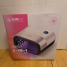 SUNUV SUN3 Professional UV LED Light for Gel Nails, Gel Polish RC-3