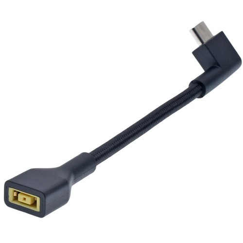 DC Square Female-3 Pin Plug Converter Laptop Charging Cable For Razer Blade 15 - Photo 5/10